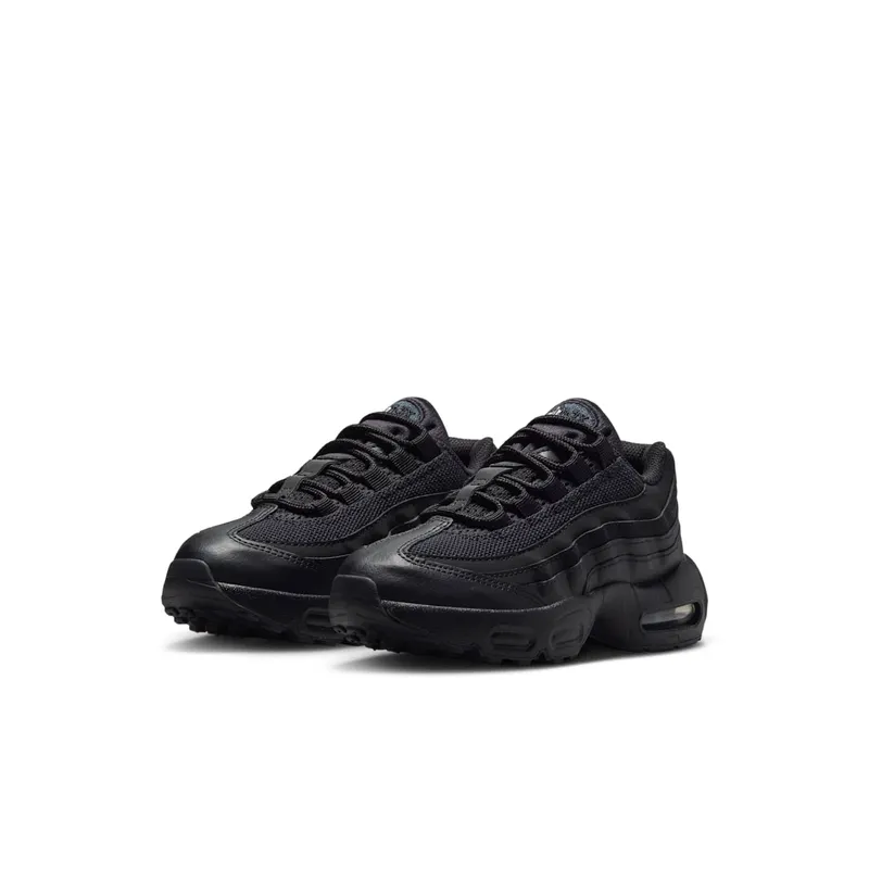 Nike Air Max 95 Recraft GS “Black / Black / Anthracite / Black” (HQ6364-001)