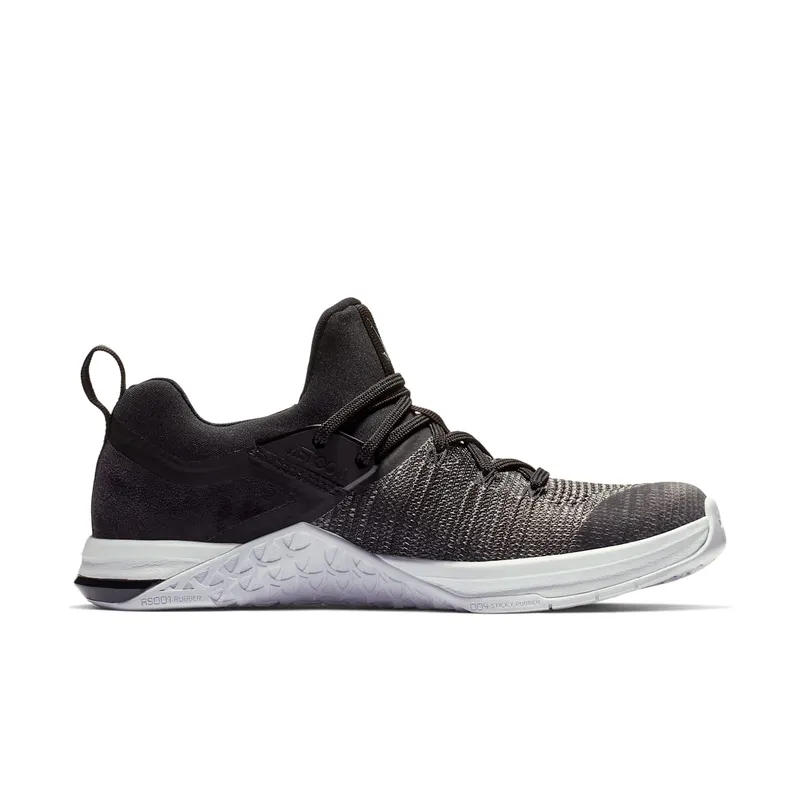 Nike Metcon Flyknit 3 Black Matte Silver (W) Black/Black-White-Matte Silver (AR5623-001)