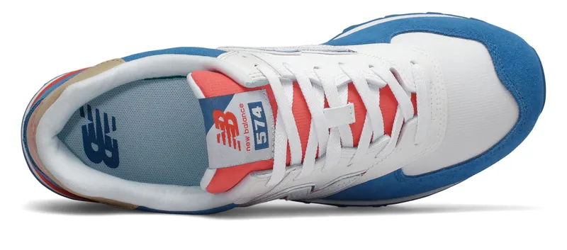 New Balance  574 White Blue Red White/Blue-Red (ML574SCF)