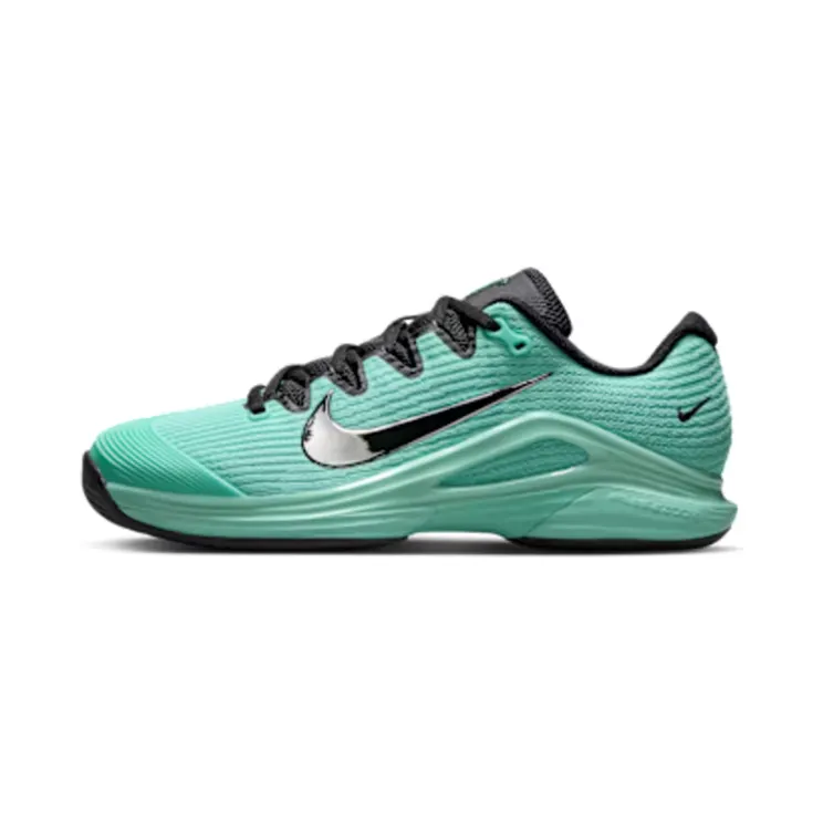 Nike Vapor 12 PRM Hard Court “Mint / Black / Metallic Silver” (IM4330-300)