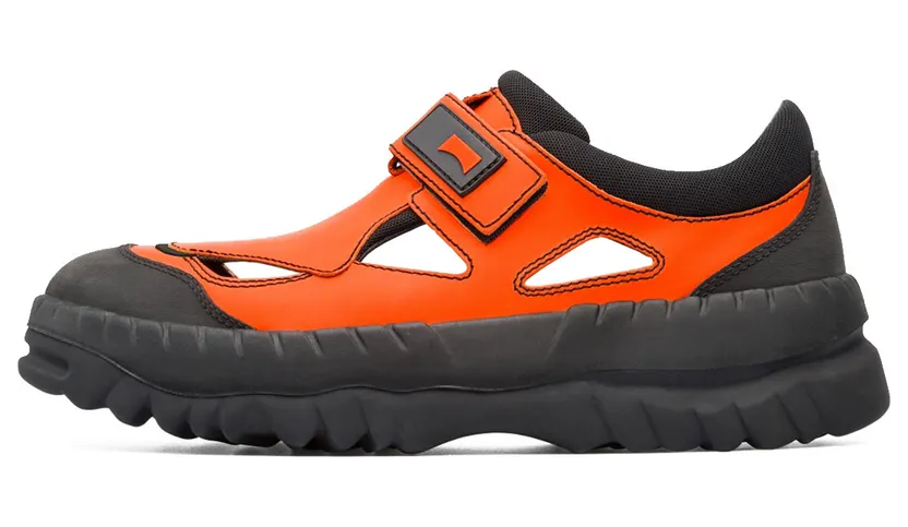 Brands-Other Camper Together x Kiko Kostadinov Chunky Sandal Black Orange (K100454-004)
