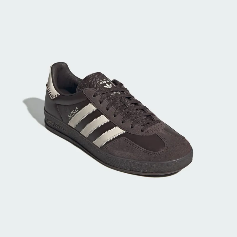 adidas Gazelle Indoor Dark Brown Wonder White (JQ1747)