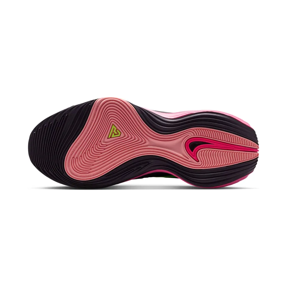 Nike Giannis Immortality 5 “Hyper Pink / Oracle Pink / Black / Volt” (IM5130-601)