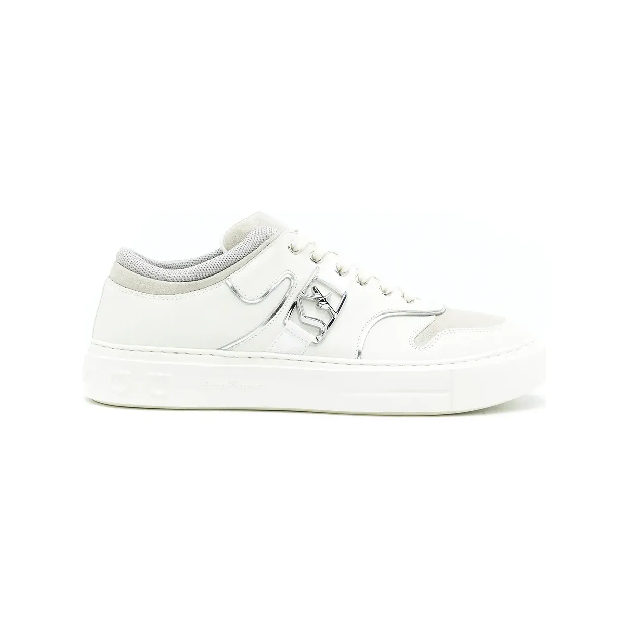 Ferragamo Gancini low-top “White” (747116)