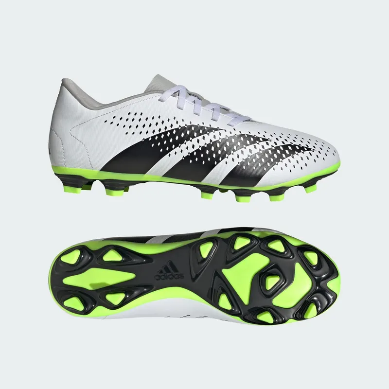 adidas Predator Accuracy.4 FG Cloud White Core Black Lucid Lemon (GZ0013)