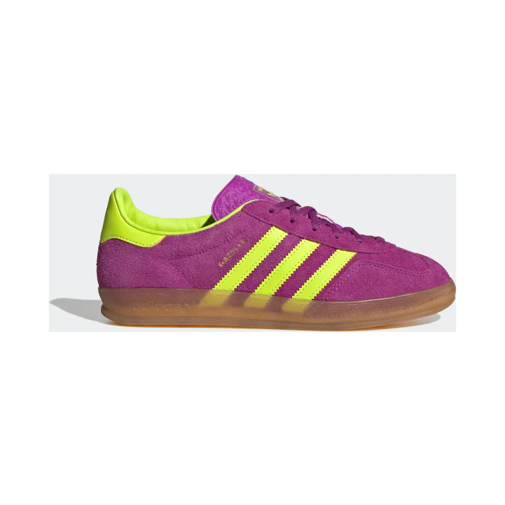 adidas Gazelle Indoor W Shock Purple / Solar Yellow / Gum 3 (HQ8715)