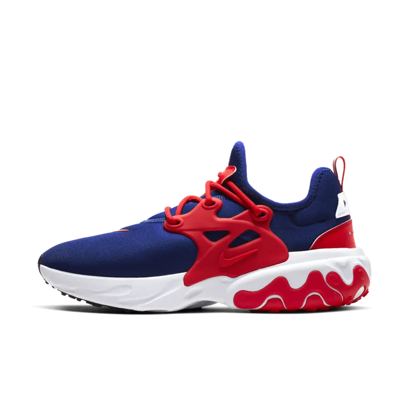 Nike React Presto USA (2020) Obsidian/White-University Red (CW5586-400)