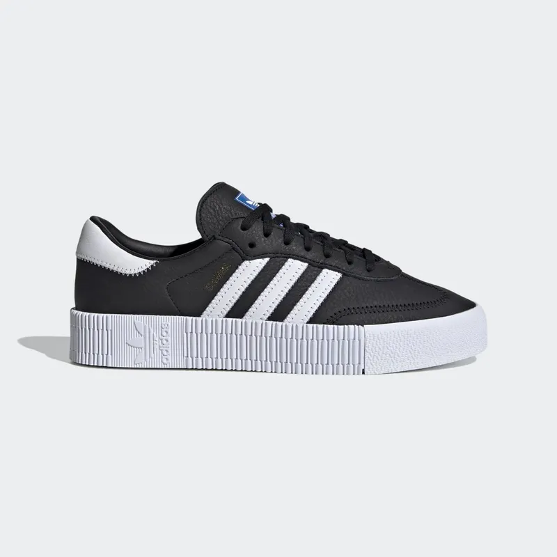 adidas SAMBAROSE Core Black / Cloud White / Blue Bird (FV0766)