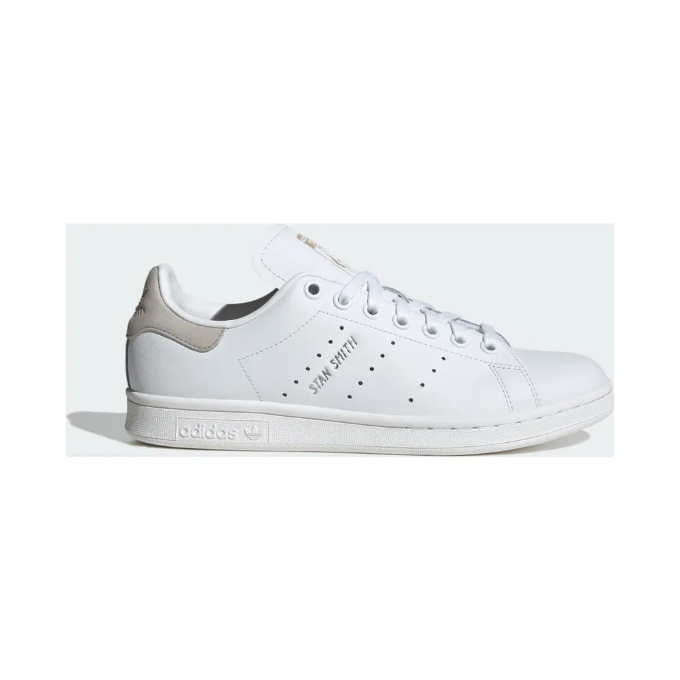 adidas Stan Smith Schuh Cloud White / Wonder Beige / Silver Metallic (ID5782)