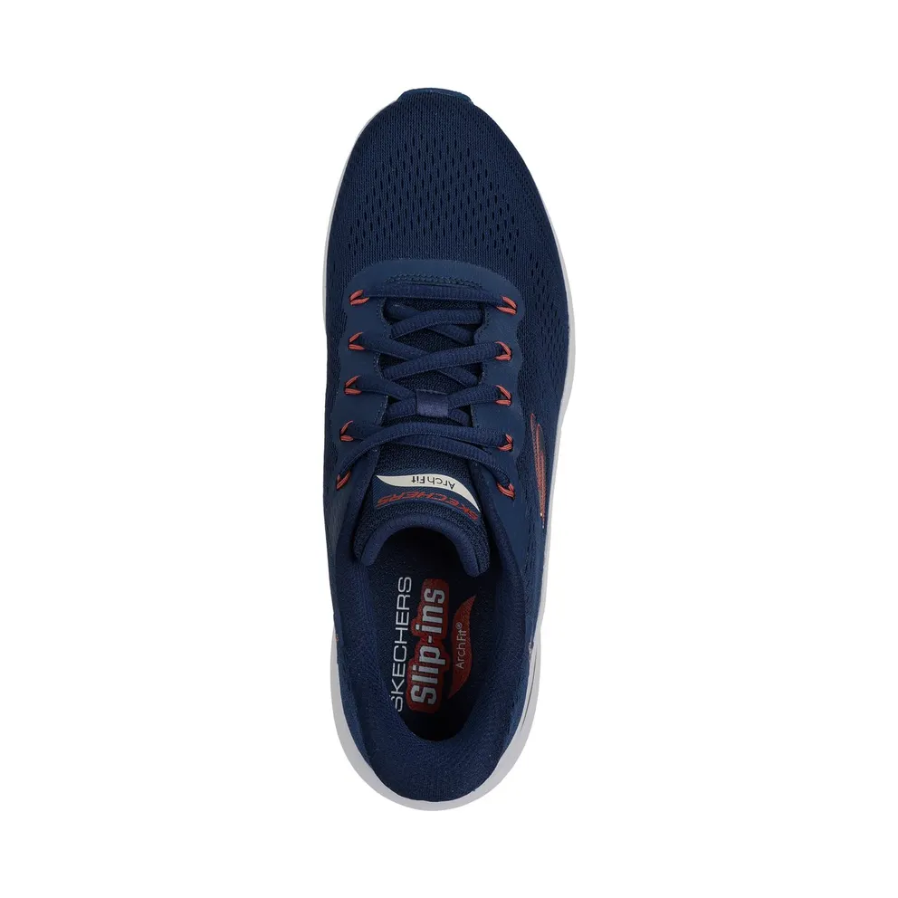 Skechers Slip-ins: Arch Fit 2.0 – Lestur Sneaker Marine/Red
