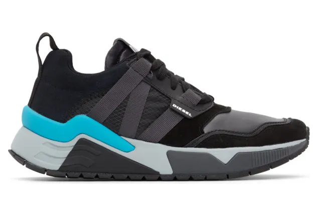 Diesel Black S-Brentha WL Sneakers (Y02303P3866)