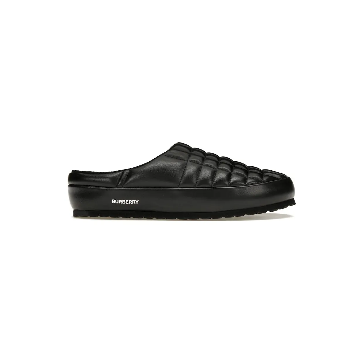 Burberry Leather Quilted Slipper Black (8047593)