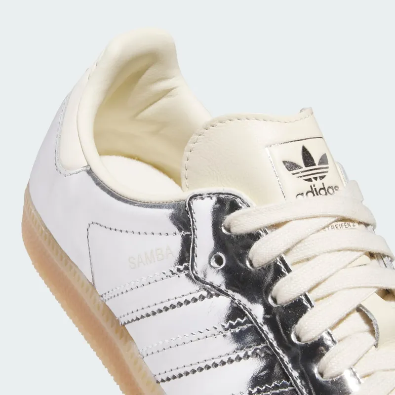 Adidas Samba OG “Silver Metallic Gum” (KZ9318)