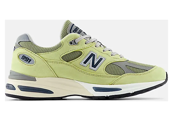 New Balance 991v2 Made In The UK ‘Summer Brights Green Banana’ (U991WG2)