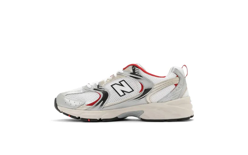 New Balance 530 White Grey Red (MR530ZNR)