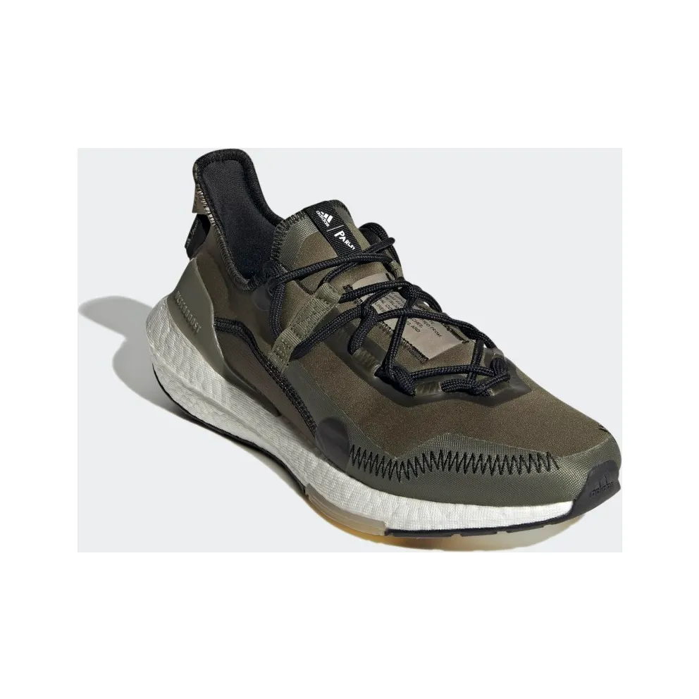 adidas Ultraboost 21 x Parley Focus Olive / Core Black / Orbit Green (G55649)