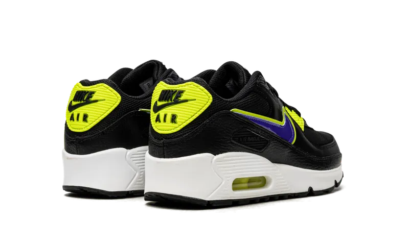 Nike AIR MAX 90 GS “Black Volt Racer Blue” (DA4670-001)