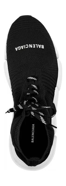 Balenciaga Speed 2.0 Lace Up Black White SS21 (W) (617214W2DB21015) (4)