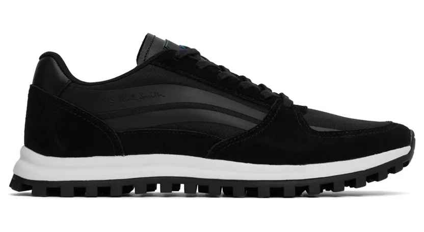 PS by Paul Smith Black Suede Damon Sneakers (M2S-DMN01-HLEA)