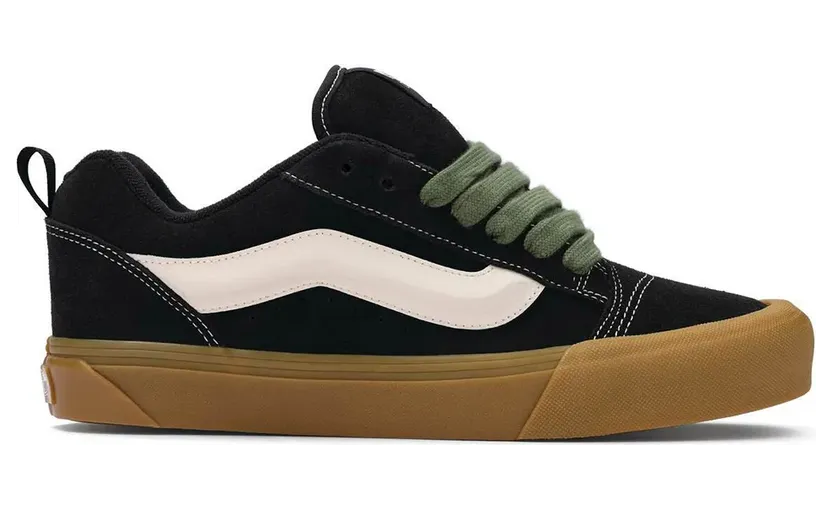 Vans Knu Skool Black / Green (VN000DAJYJ71)