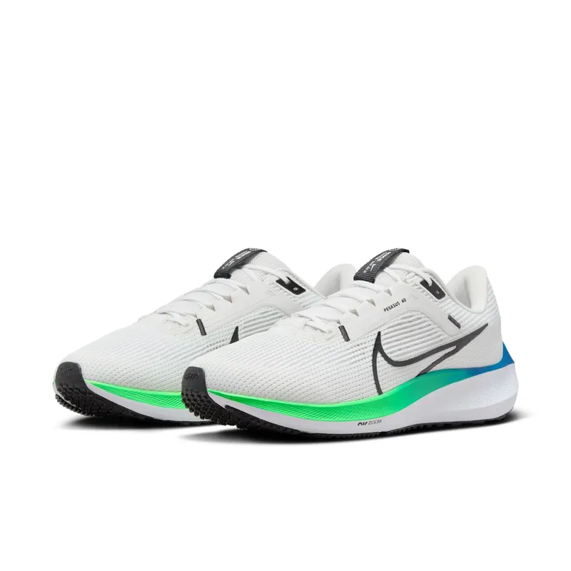 Nike Air Zoom Pegasus 40 “Platinum Tint Green Strike” (DV3853-006)