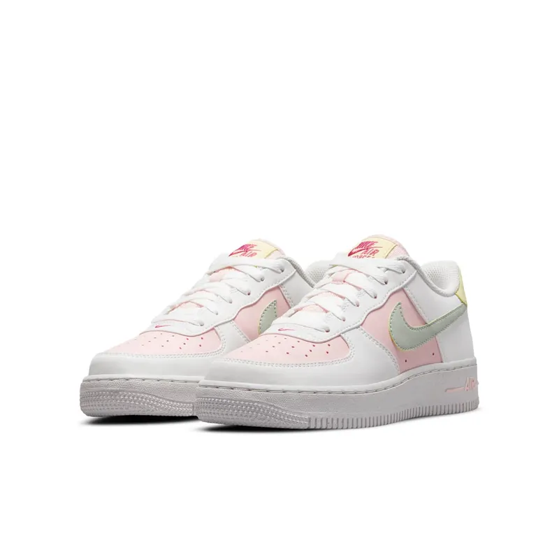 Nike Air Force 1 Low GS White Pink (DR4853-100)