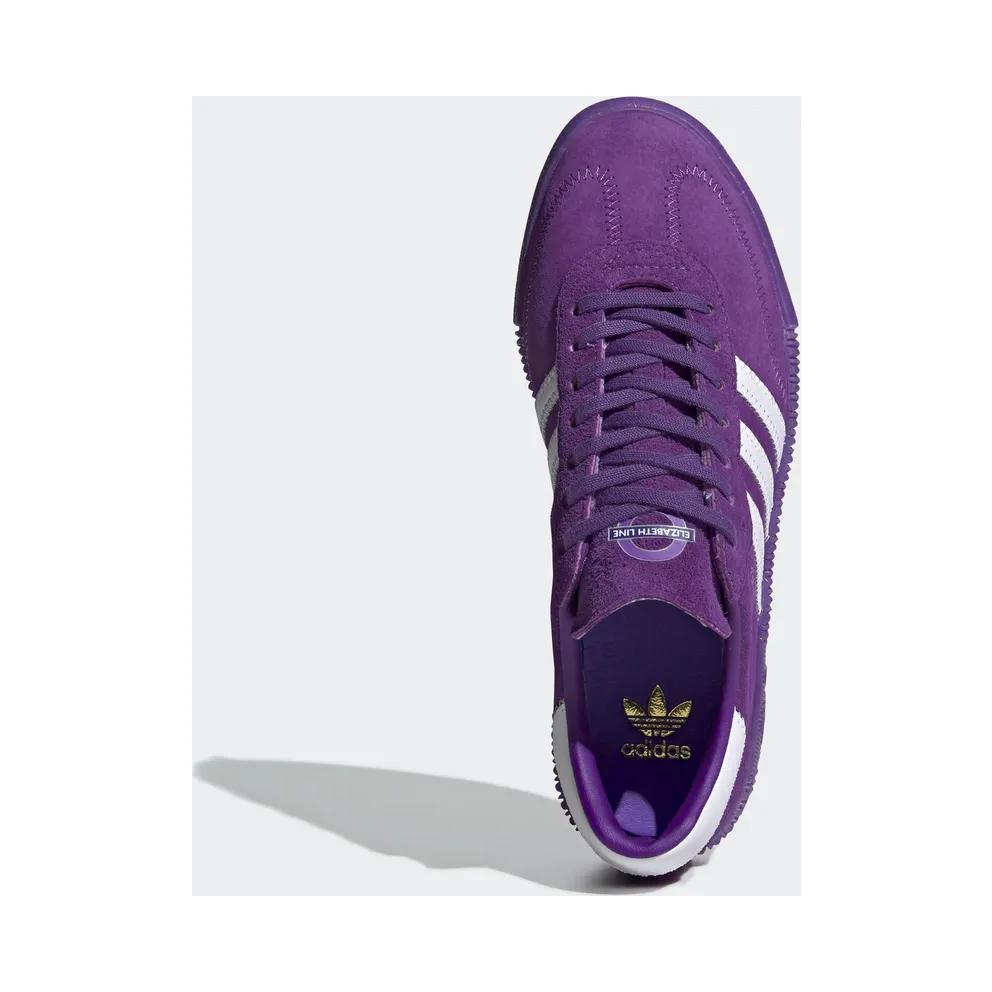 adidas Samba Rose TfL Elizabeth Line (W) Collegiate Purple/Footwear White/Gold Metallic (EE7275)
