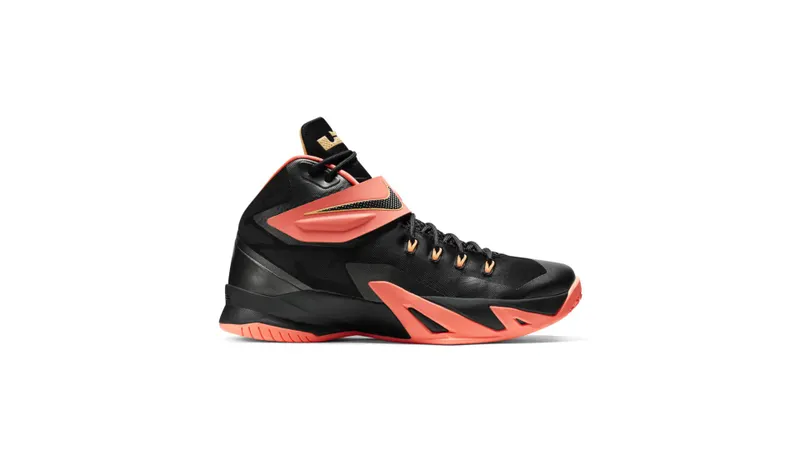 Nike Zoom Soldier 8 Black Mango Peach Black/Bright Mango-Peach Cream-Dark Grey (653641-088)