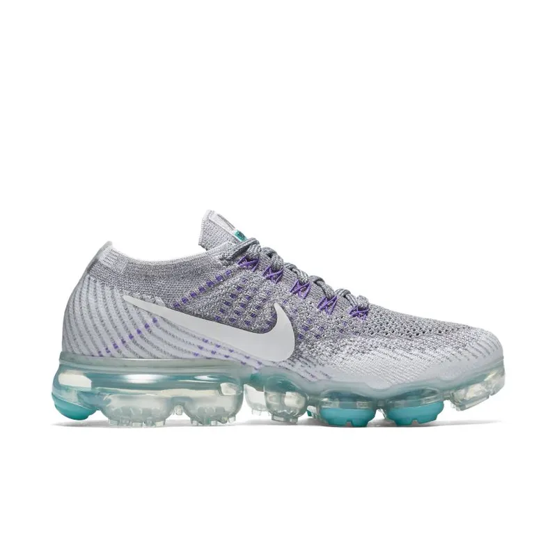 Nike Air VaporMax Heritage Grape Emerald (W) Cool Grey/White-Pure Platinum-Wolf Grey (922914-002)