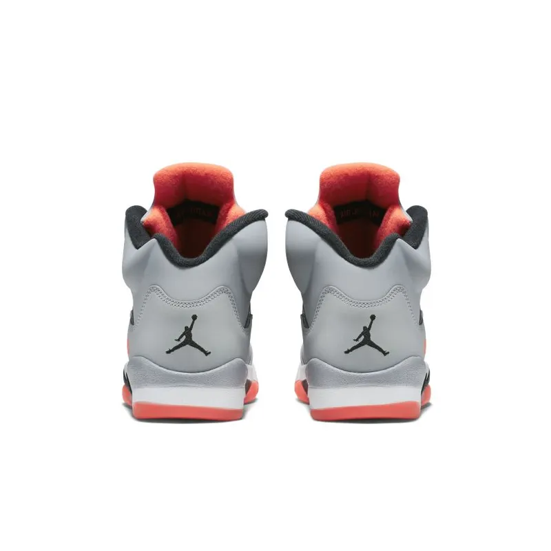 Jordan 5 Retro Hot Lava (GS) Wolf Grey/Black-Hot Lava-White (440892-018)
