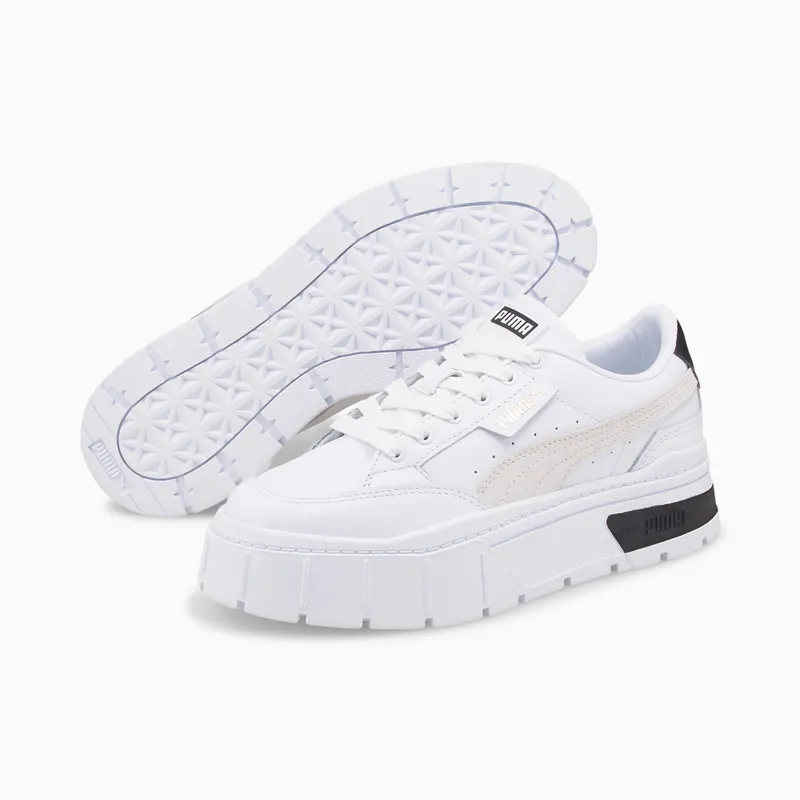 Puma Mayze Stack White/Grey (384363-01)