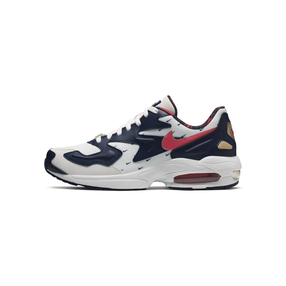 Nike Air Max2 Light USA (2019) White/University Red-Metallic Gold-Midnight Navy (CK0848-100)