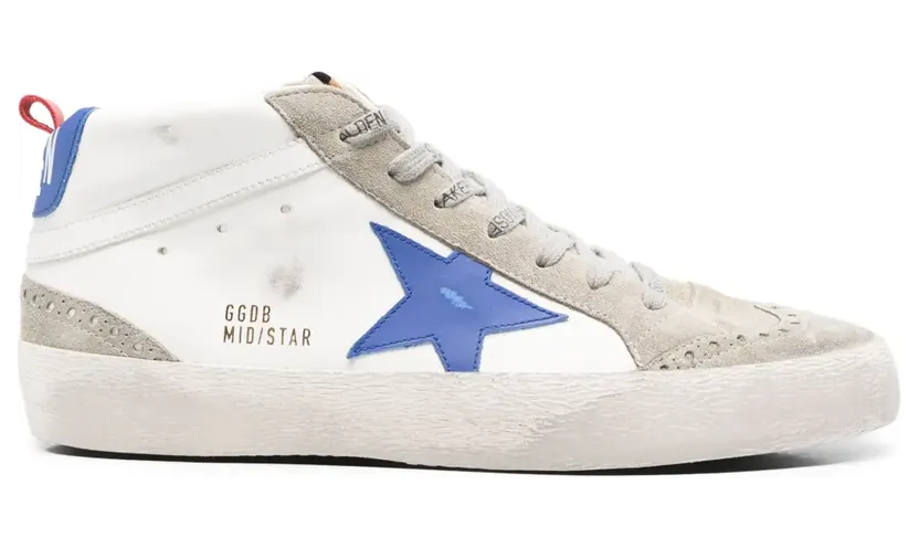 Golden Goose Mid Star Sneakers – Weiß (GMF00122F002632)