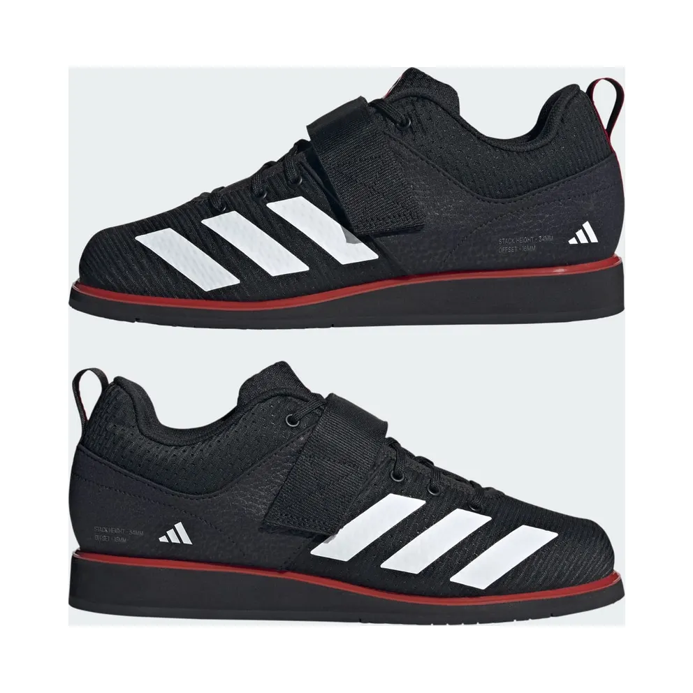 Adidas Powerlift 5 Weightlifting Core Black / Cloud White / Pure Ruby (IH8238)