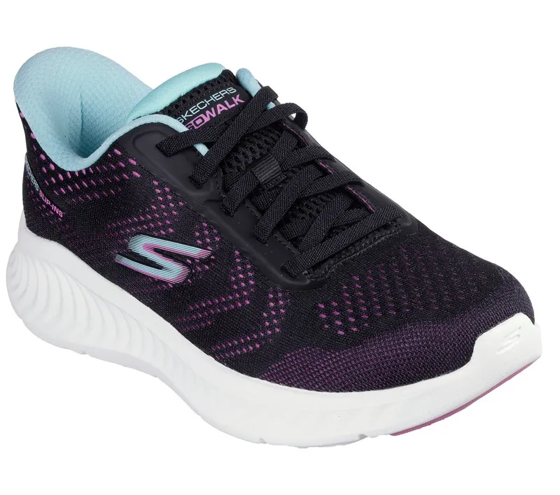 Skechers Slip-ins: GO WALK Now – Khloe Sneaker Black/Purper