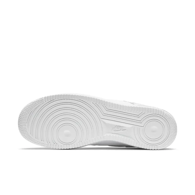 Nike Air Force 1 Low Cut Out Swoosh White Black White/Black-White (CZ7377-100)