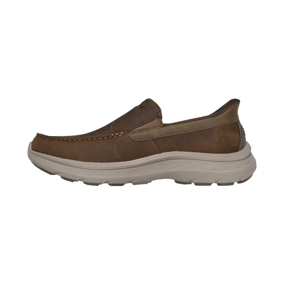Skechers Slip-ins Relaxed Fit: Pollard Osgood “Brown (205334 Dsrt)” (205334DSRT)
