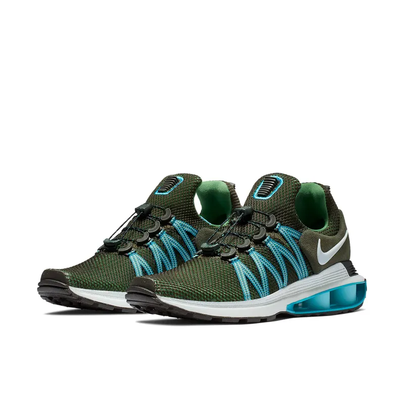Nike Shox Gravity Sequoia Light Blue Fury Sequoia/White-Off-White-Light Blue Fury (AR1999-300)