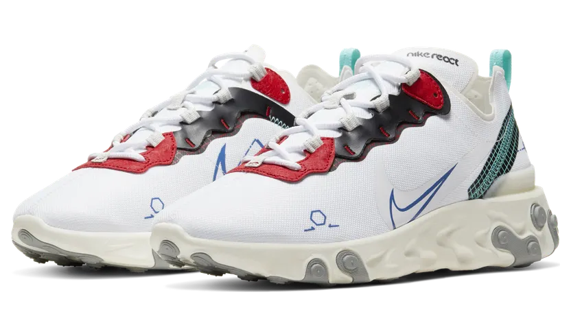 Nike React Element 55 Wit (CZ7375-100)