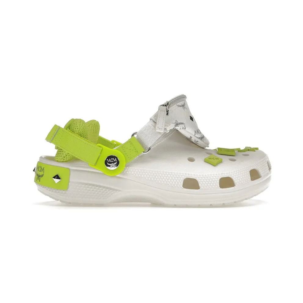 Crocs Classic Clog MCM White Green (207692-100)