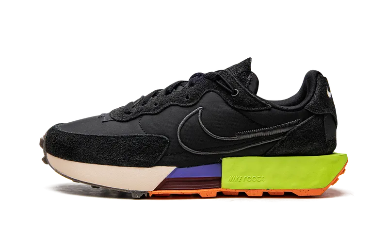 Nike FONTANKA WAFFLE “Black Volt” (DC3579-001)