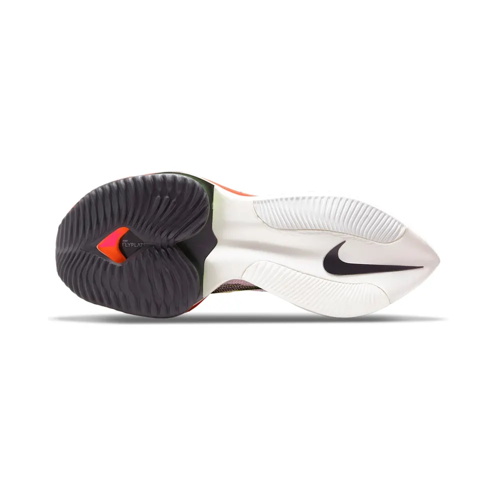 Nike Air Zoom Alphafly NEXT% Flyknit Racing Shoe for Men (straat) White – “White / Black / Black / Black” (DJ5455-100)