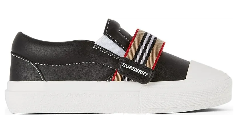 Burberry Baby Icon Stripe Ben Slip-On BLACK (8042412)