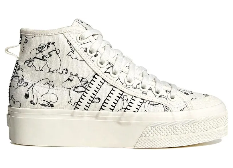 adidas Nizza Platform Mid Moomin (ID4205)