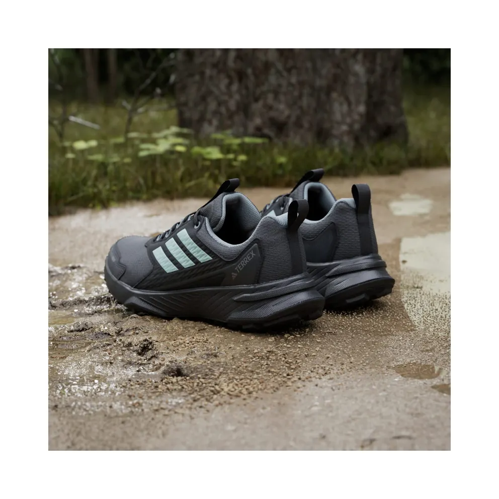 Adidas Terrex Tracefinder 2 CLIMAPROOF Trailrunning Carbon / Semi Flash Aqua / Grey Six (JI0278)