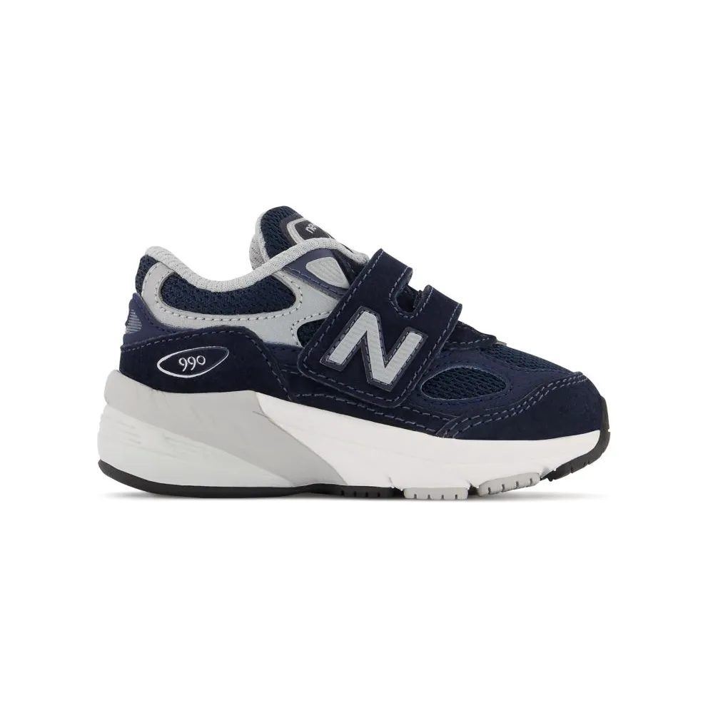 New Balance 990v6 Hook and Loop Navy Silver (IV990NV6)