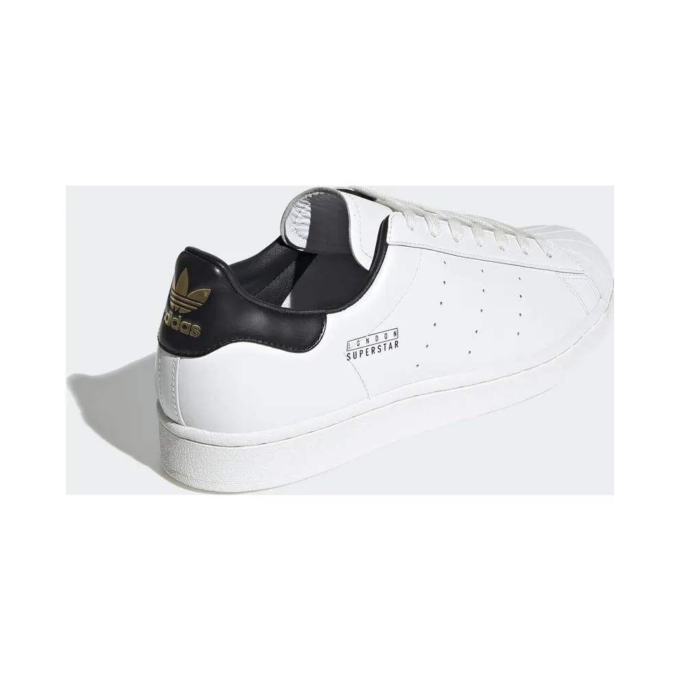 adidas Superstar Pure London Footwear White/Core Black/Gold Metallic (FV3016)