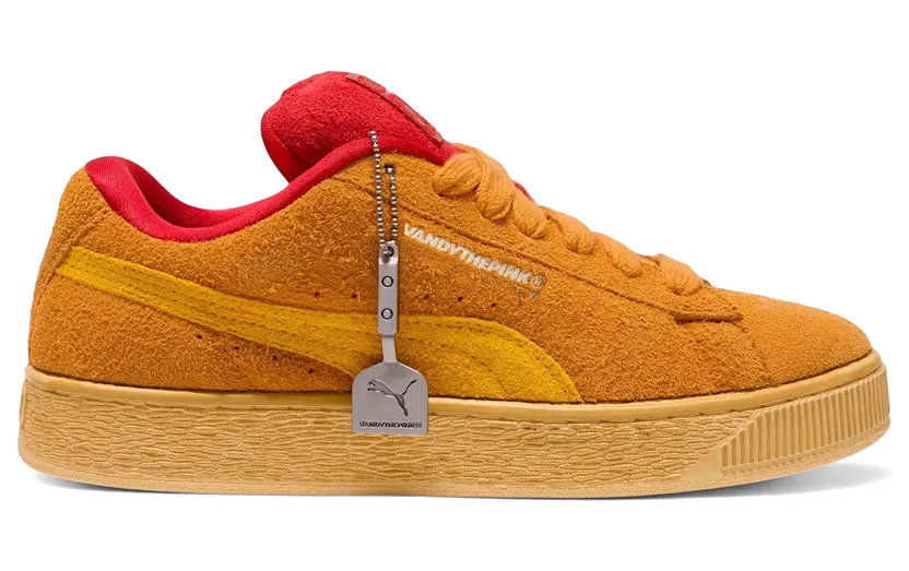 Puma Suede Ginger Tea / Tangerine / Fierce Red (406180-01)