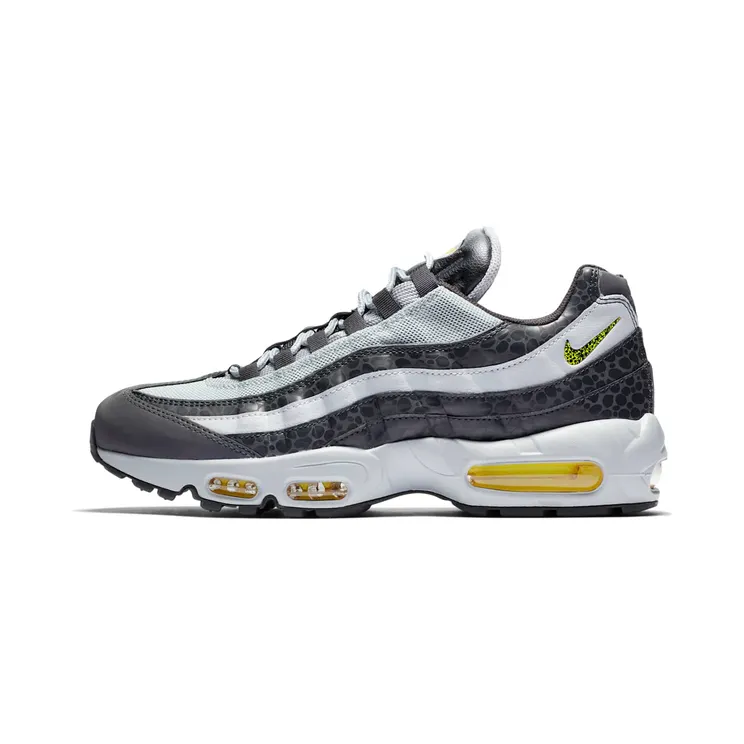 Nike Air Max 95 Safari Reflective Off Noir “Off-Noir / Wolf Grey / Amarillo” (BQ6523-001)