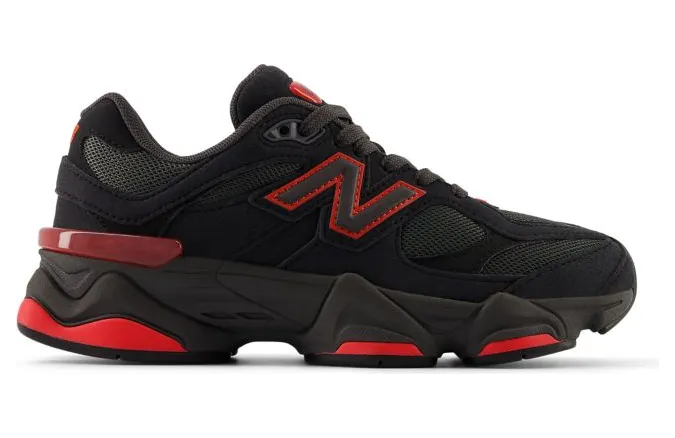 New Balance 9060 GS “Black Red” (GC9060JR)